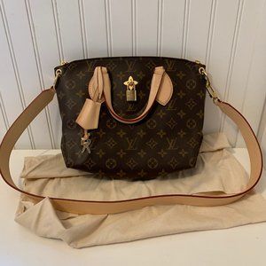 NWT Louis Vuitton Flower Zipped Tote PM